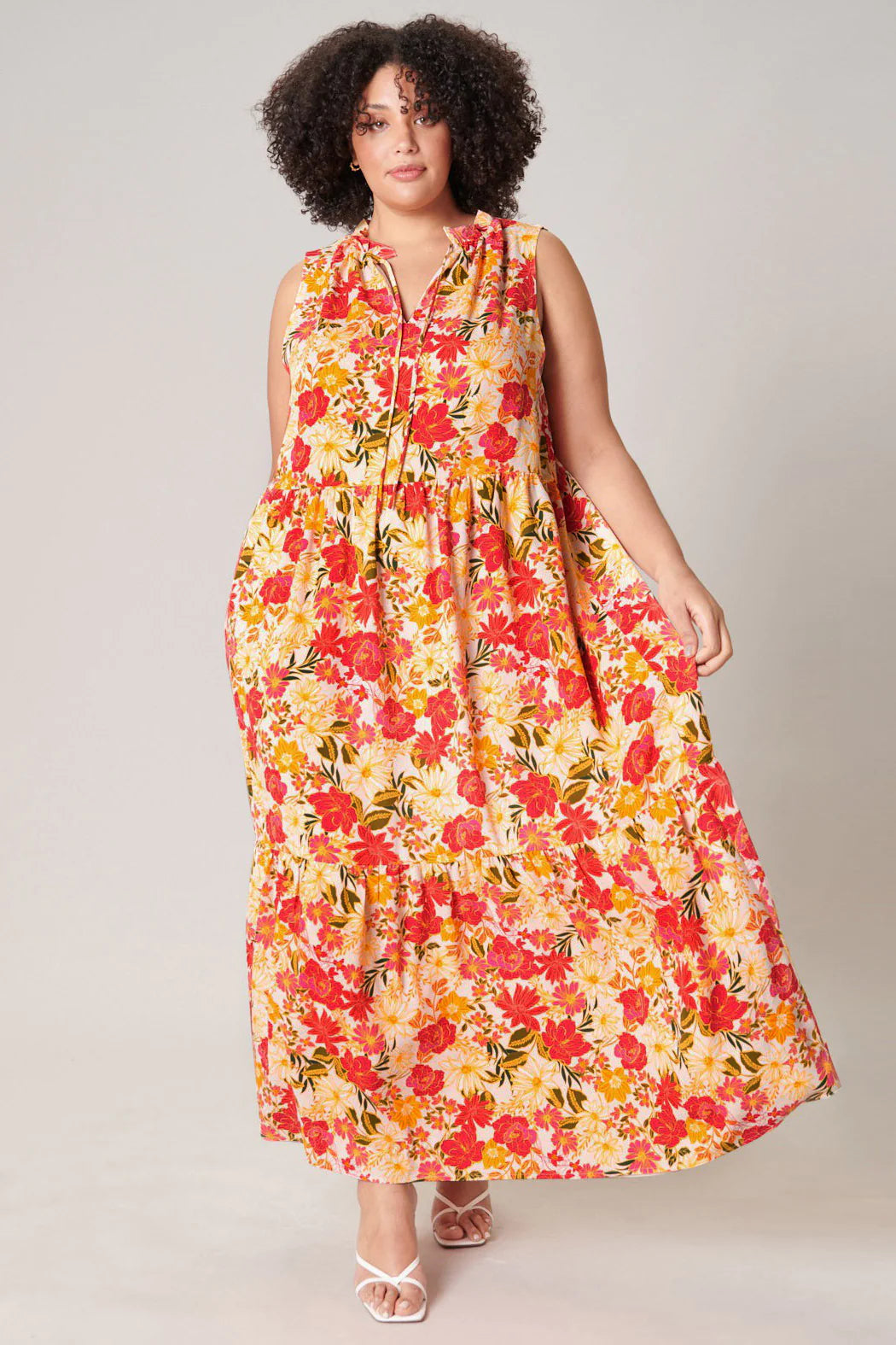 Didion Floral Tiered Maxi Dress