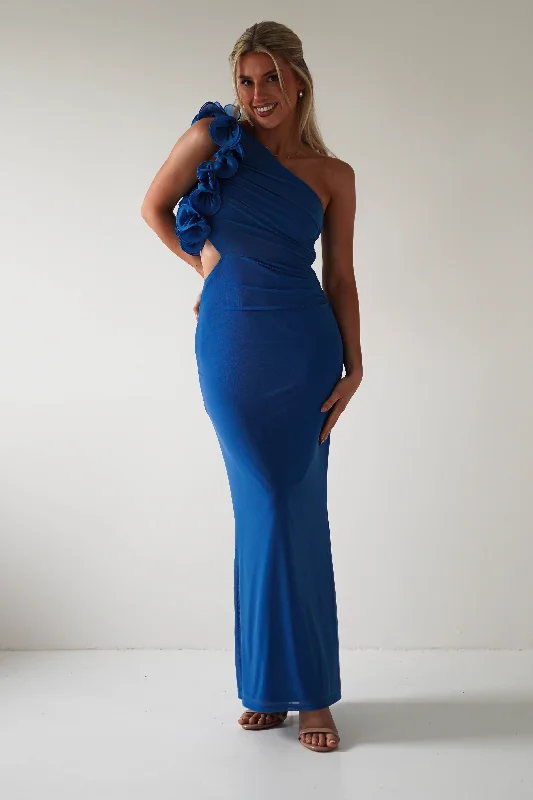 Sydney Bodycon Maxi Dress | Blue