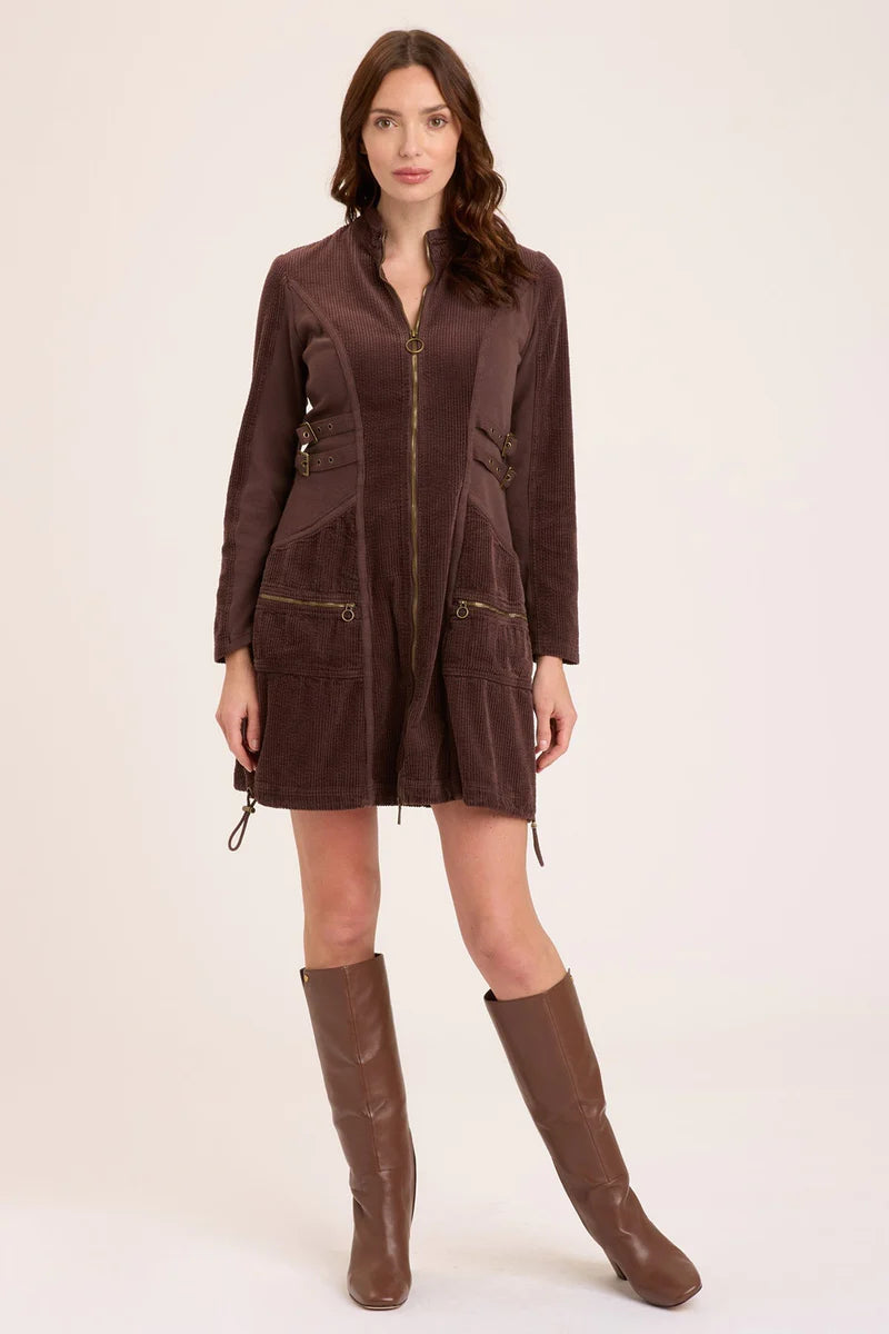 Uzma Jacket Dress - Belge