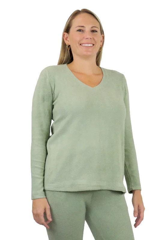 V-Neck Comfort Collection Long Sleeve Top