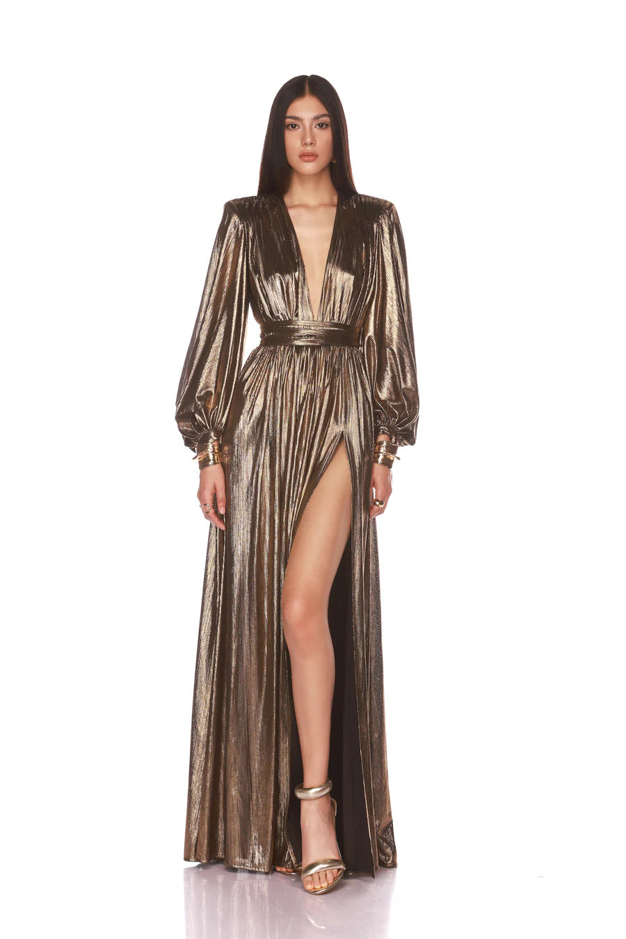 Zoe Gown - Gold