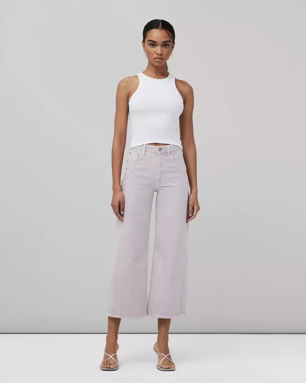 Andi High-Rise Wide Leg - Lavender