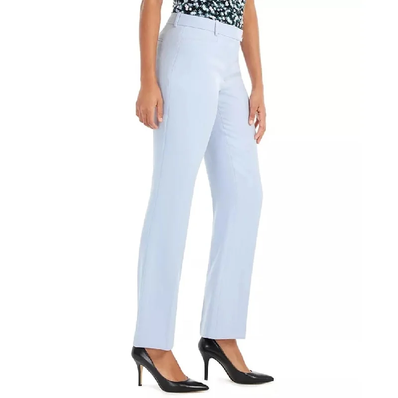 Calvin Klein Women's Modern-Fit Pants Light Blue Size 4