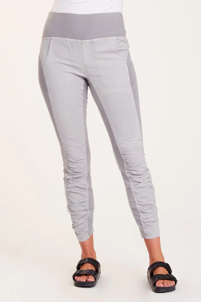 High Waist Penny Legging - Cotton Grey Pigment