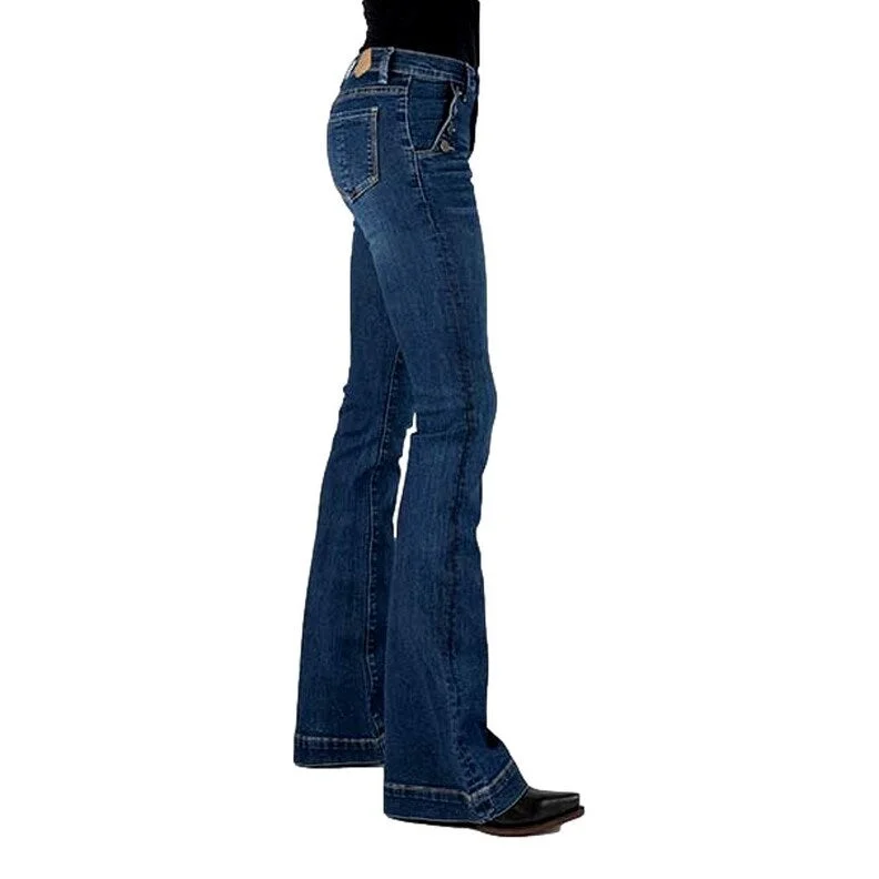 Tin Haul Western Jeans Womens Libby Fit Blue 10-054-0595-0105 BU