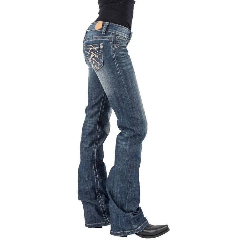 Tin Haul Western Jeans Womens Rosie Fit Med Wash 10-054-0280-1780 BU