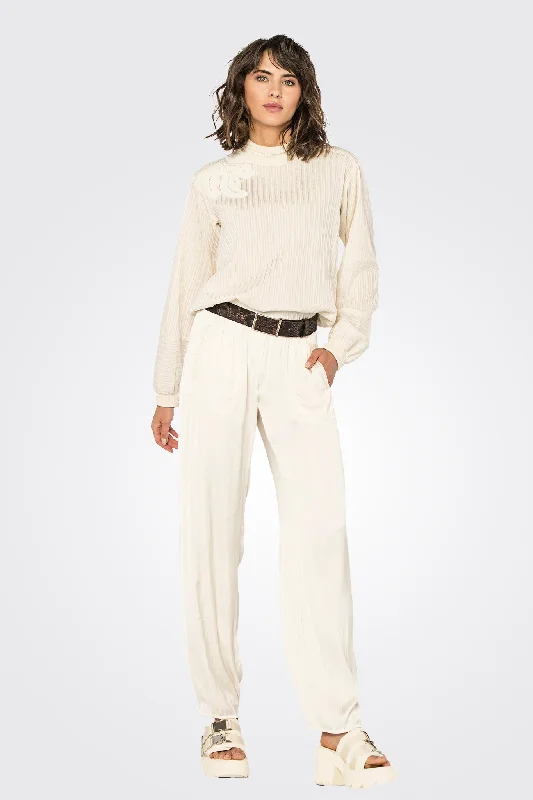 Trousers - Cream