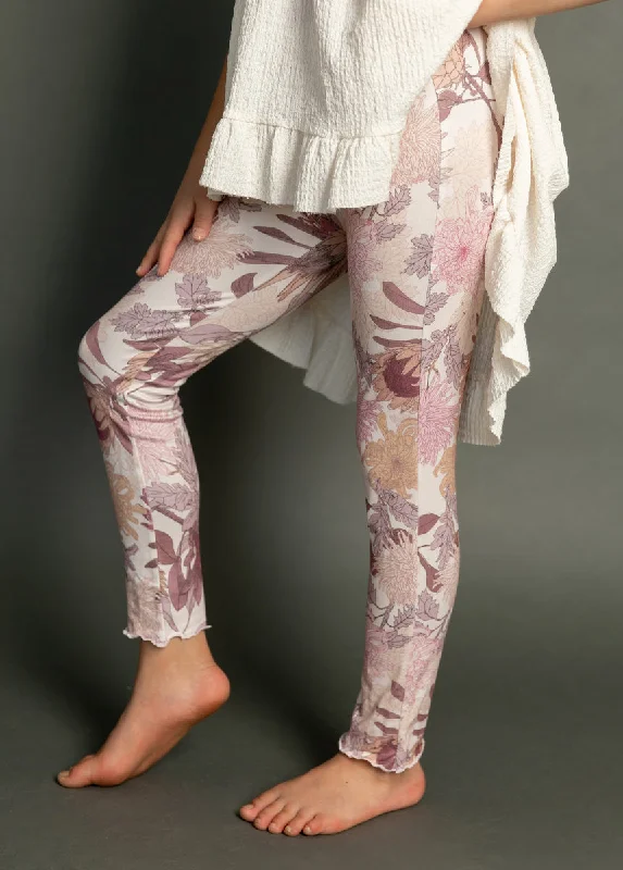 Victoria Legging in Shell Floral